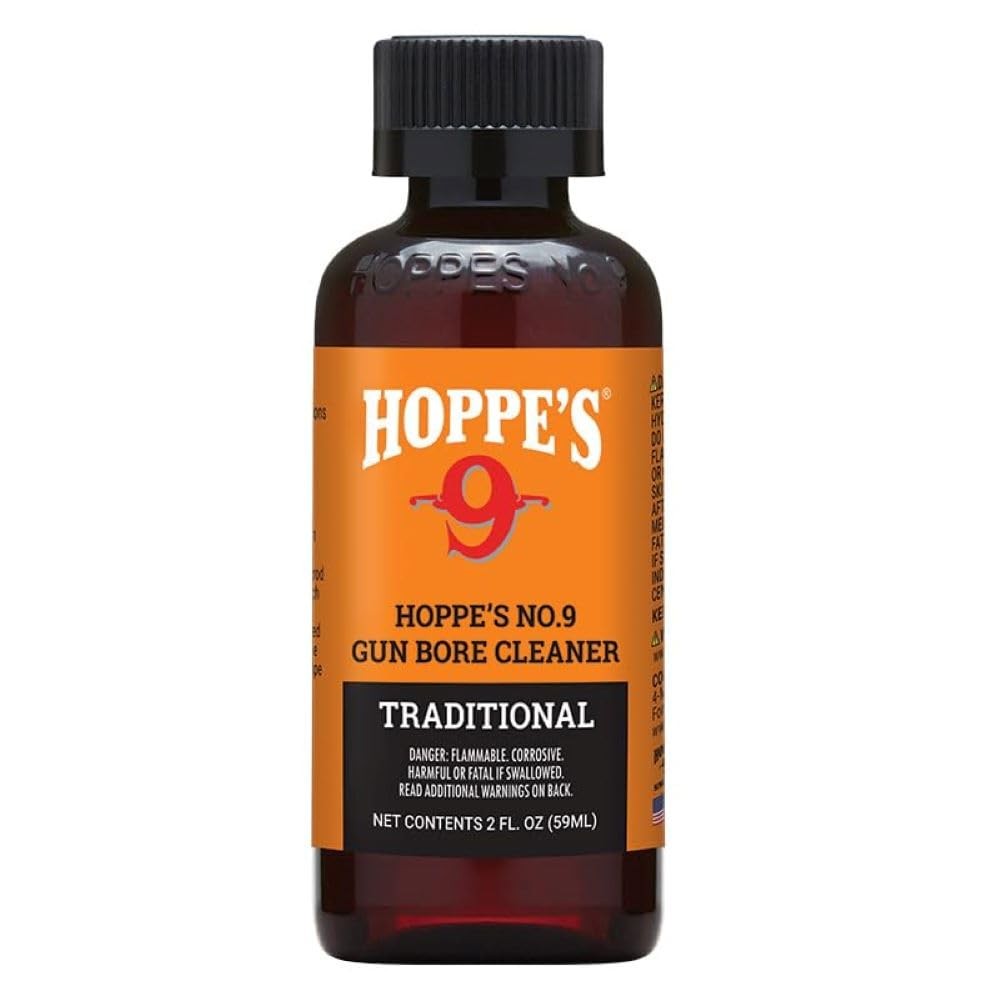 Hoppe’s No. 9 Powder Solvent, 2 Ounce Bottle E/F 2 oz, 0
