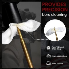 3” Gun Cleaning Patches More Cotton Contain, Highly Absorbent Gun Cleaning C…
