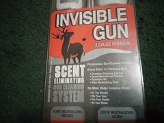 Vintage Invisible Gun Cleaning Kit 12 Gauge Shotgun Unopened Decent USA Rare Htf