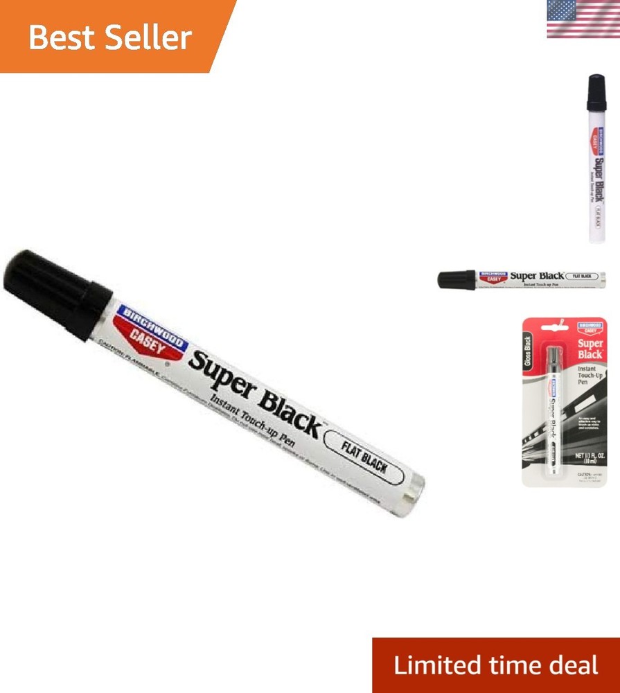 Long-Lasting Fast-Drying Super Black Touch-Up Pen for Deep Scratches and Worn…