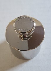J. Roberts & Sons London Nickel Plated Gun Case Oil Bottle Eley Turnscrew