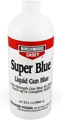 All-Inclusive Gun Bluing Kit – 32oz Liquid with Brush and Wipes for Longevity