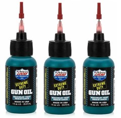 3 PACK Lucas Extreme Duty Liquid Gun Oil 1 oz Plastic Bottle | Needle Oiler