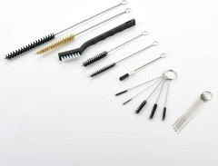 17Pcs Multi-Purpose Spray Gun Cleaning Kit Nylon Brushes Mini Brushes & Needles