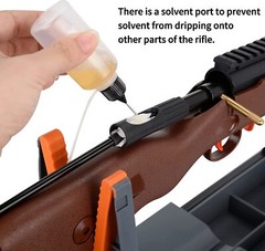 Bore Guides Kit with 3 Muzzle Guides for Firearm Cleaning, Universal Bore Guides