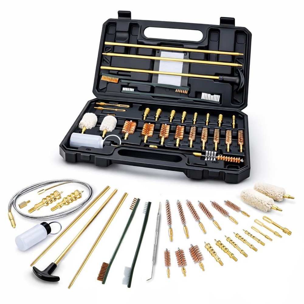 Cleaning Kit Universal Supplies for Shotgun with Portable Carrying Case for 1…