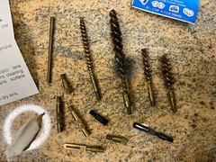 Gun Cleaning Kits? Zippered Holder,Incomplete