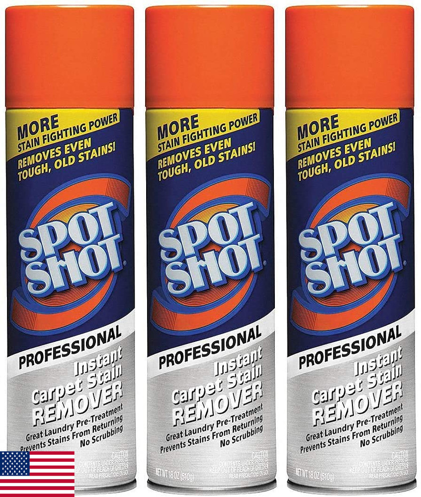 Spot Shot Professional Carpet Stain Remover, 3/18 oz. – Tough Stains Gone!