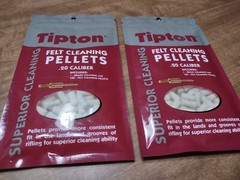 Lot of 2 TIPTON CLEANING PELLETS 20CAL 100CT NEW