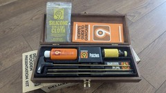 Vintage Hoppe’s No. 9 Deluxe Wooden Presentation Gun Cleaning Kit w/ Box