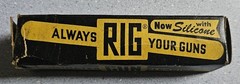 Vintage NOS RIG Products Company Rust Inhibiting Firearm Grease