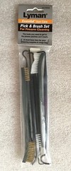 Lyman Gun Pick And Brush Set For Gun Cleaning & Maintenance
