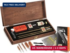 Hoppe’sHoppes, Rifle & Shotgun Cleaning Kit w/Handle, Box