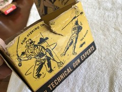 1949 RIG, RUST INHIBITING GREASE, 7 OINTMENT TUBES IN ORIGINAL DISPLAY BOX
