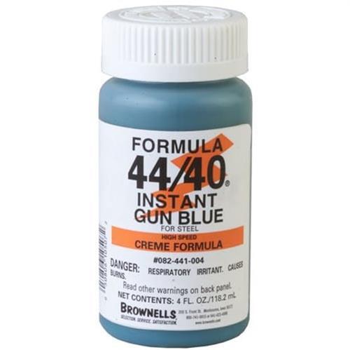 Brownells Formula 44/40 Instant Gun Blue Creme for Steel, Cold Bluing 4oz
