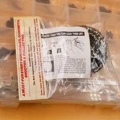 Big 45 Frontier Metal-Bore Gun Cleaning Pads ‘Removes Rust Leaves Bluing’ Rifle