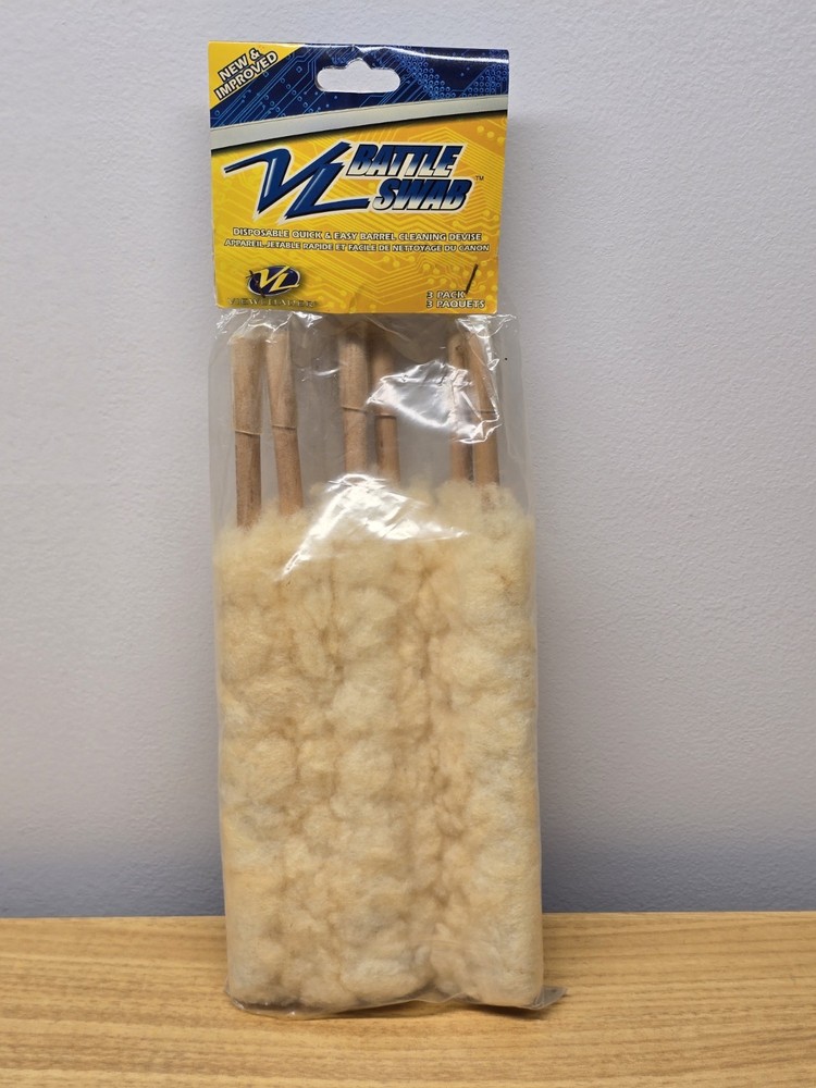 Battle Disposable Swab 3 Pack Viewloader Reusable Barrel Swabs