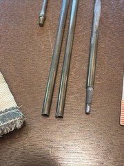 Vintage Marbles stainless steel Jointed Rifle Cleaning Rod #9728 28 Cal + USA
