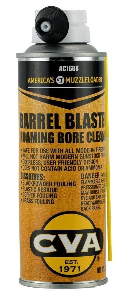 CVA Barrel Blaster Bore Cleaner Removes Fouling 7 Oz Foam – AC1688