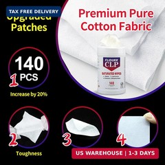 140 Gun Cleaning Wipes, 5″x7″ CLP Gun Cleaner Lubricant -Clean,Lubricate, Protec