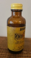 Vintage Hoppe’s Nitro Powder Solvent No.9 Bottle Amber Glass empty