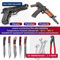 140 Gun Cleaning Wipes, 5″x7″ CLP Gun Cleaner Lubricant -Clean,Lubricate, Protec