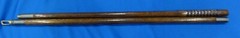 VINTAGE SHOTGUN WOOD CLEANING RODS (4 TOTAL) BRASS CONNECTORS AND ACCESSORIES