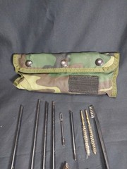 Universal Gun Cleaning Kit Rifle Handgun Cleaning Rod Brush Set