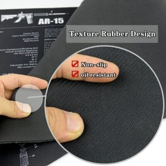 For Glock AR Gun Bench Mat Cleaning Mat Armorers Bench Mat Gaming Mouse Mat