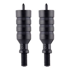 2Pcs .45 Caliber Gunslick Nylon Spear Pointed Jag Gun Clean Tip Accessories