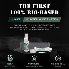 FrogLube Knife Cleaning Kit – Metal Bonding Lubricant to Prevent Rust & Corro…