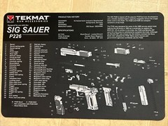 TekMat Sig Sauer P229 Pistol Cleaning Mat – 11×17