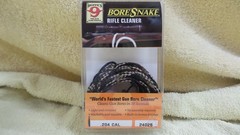 Hoppe’s Boresnake 24025, Rifle Cleaner, .204 Cal, New, G7