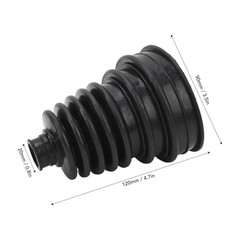 2 PCS CV Joint Boot Kit, Universal Flexible CV Axle Boot with Clamps, Constant