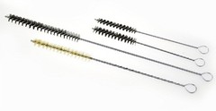 Spray Gun Rifle Pistol Cleaning Brush Set Black White Nylon Tube Nozzles 17PC