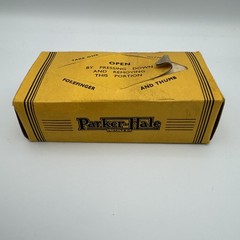 Vtg Parker & Hale British Made .303” Rifle Cleaning Kit Canvas Roll-up Bag