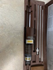 Vintage Outers Gun Cleaning Kit and Plastic Box