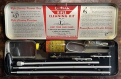 Vintage 1950s Outers Gunslick Rifle 30 Cal. Kit No. 477 Cleaning Kit Made in USA