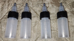 4 each LSA CLP 1/2 OZ Weapon Oil Bottles for Military Cleaning Kits