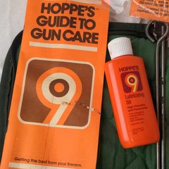 Hoppe’s Gun Cleaning Kit w/ Oil, Rod, Bore Brush, Cloth & Case