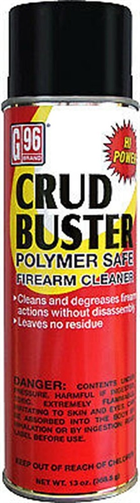 G96 Crud Buster Poylmer Safe Gun Cleaner Helps Blast Away Dirt/Crud 1202