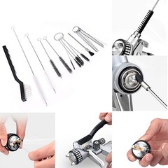 17pcs Multi-Purpose Spray Gun Cleaning Kit,Nylon Brushes Paint Gun Cleaning…