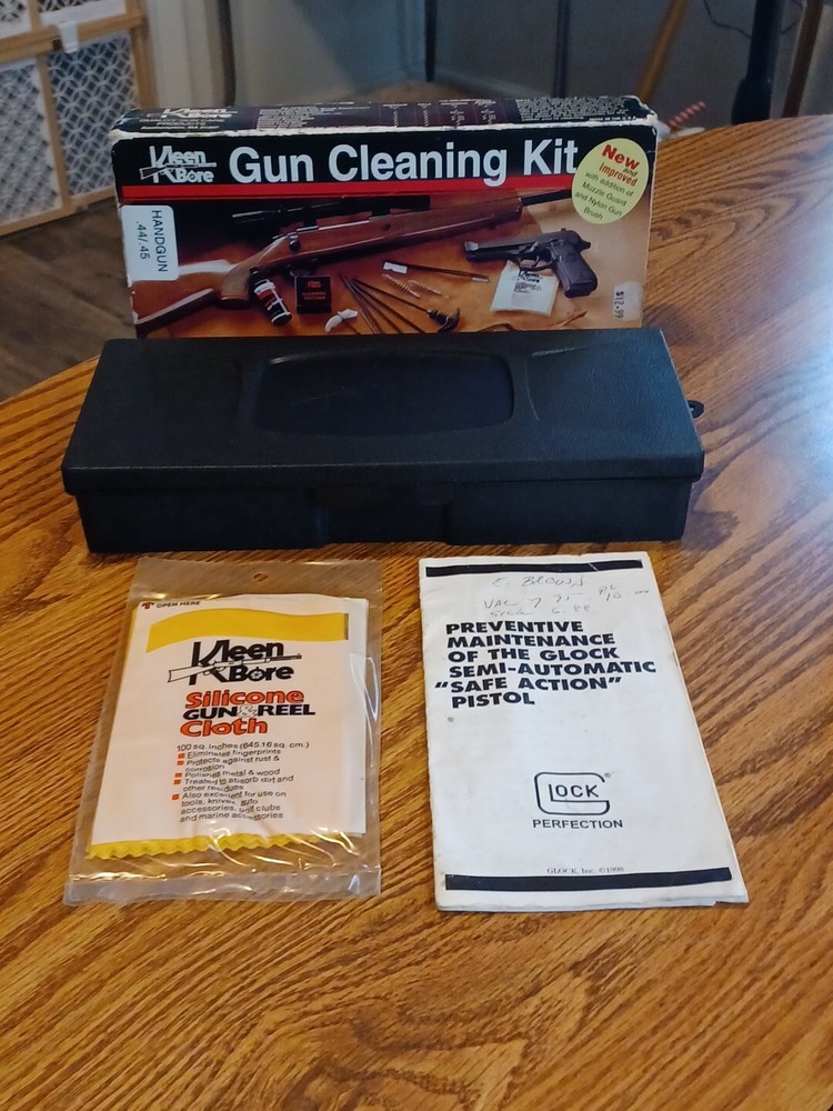 Kleen Bore Classic Gun Cleaning Kit w/Black Nylon Muzzle .44/.45 Caliber K212