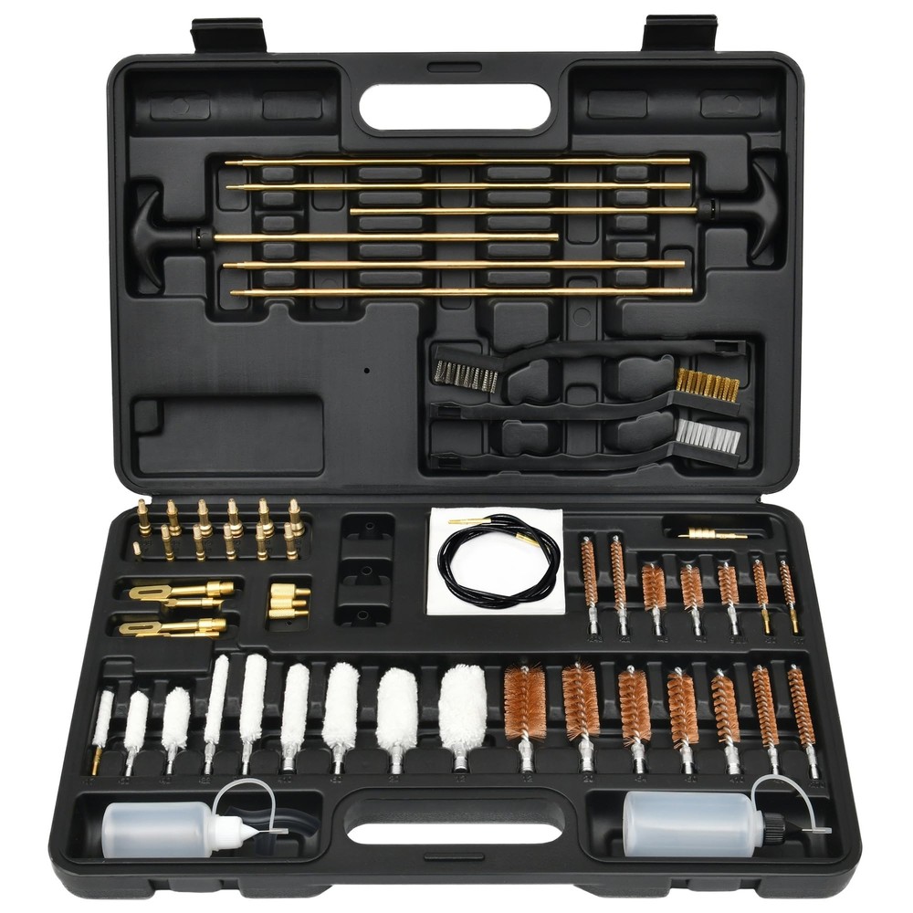 Premium Gun Cleaning Kit with Durable Brass Rods for All Calibers and Guns