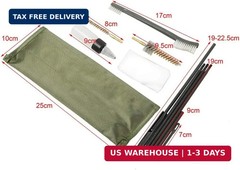 Funpower Rifle Gun Cleaning Kit Set Pistol Brushes Cleaner for 5.56mm .223 22LR