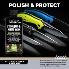 FLITZ RIFLE & GUN WAXX 7.6 OZ / 225ML BOTTLE GW02785 (SEE VIDEO)