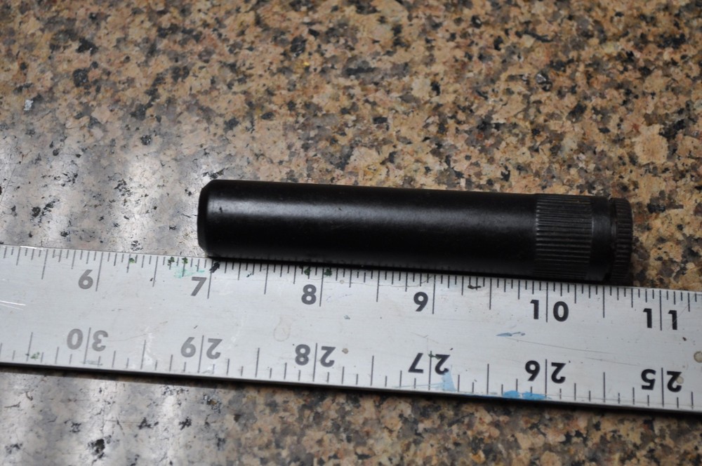 Israeli Brown Plastic Oiler with Original Metal Dipper Cap 303 / 7.62