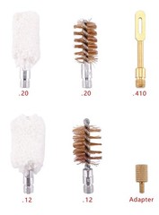Shotgun Cleaning Kit for 12 and 20 Gauge Gun Cleaning Kit Bronze Bristles Bru…
