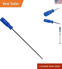 Professional-Quality Birchwood Casey 12″ Coated Cleaning Rod for .22 to .45 Guns