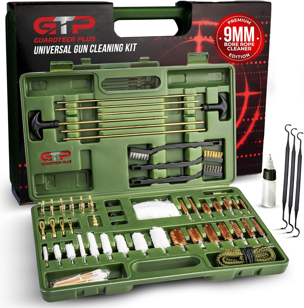 Universal Gun Cleaning Kit – Pro Grade Gun Cleaner and Handgun, Rifle and Shotgu